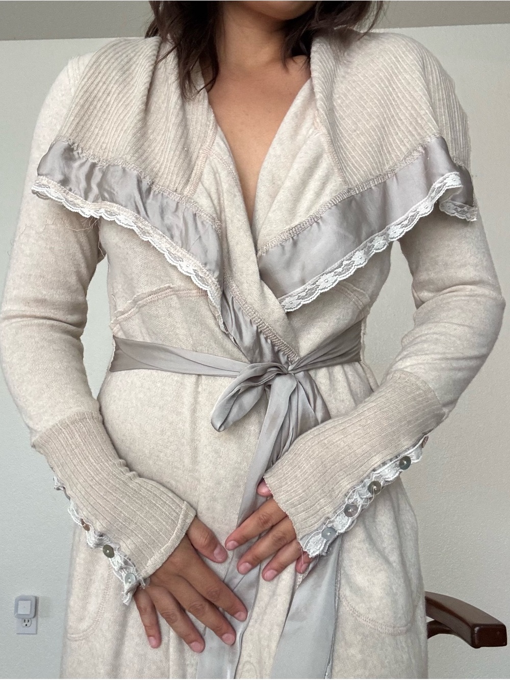 Scrapbook Originals Beige/Cream Cardigan